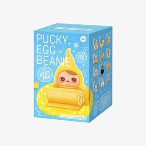 Authentic Pop Mart pucky egg beanie new in box